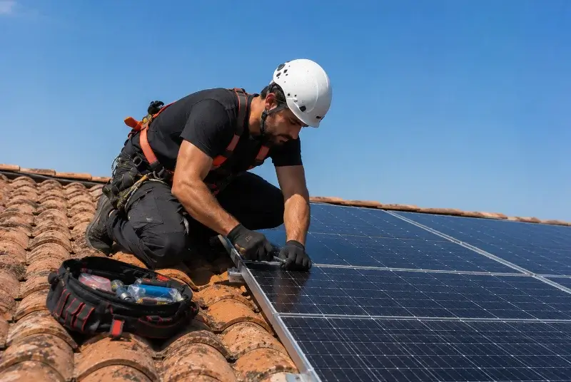 Maintenance et monitoring de panneaux solaires à Treize-Septiers