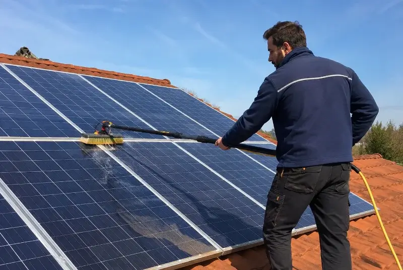 Nettoyage et entretien de panneaux solaires à Treize-Septiers